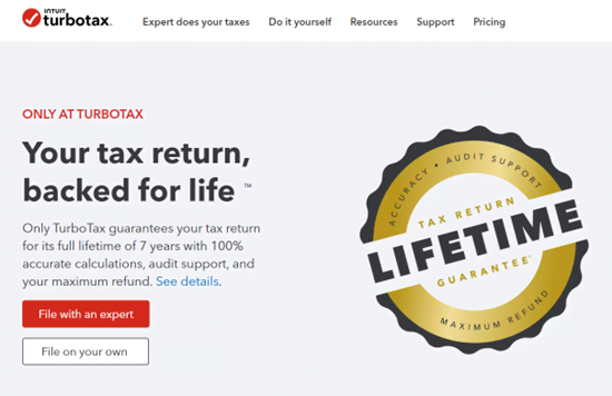 TurboTax is a popular tax preparation software